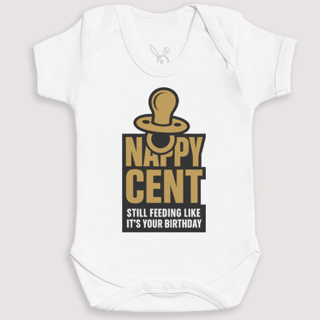 Nappy Cent - Baby Gift Set - Baby Bodysuit Gift Set