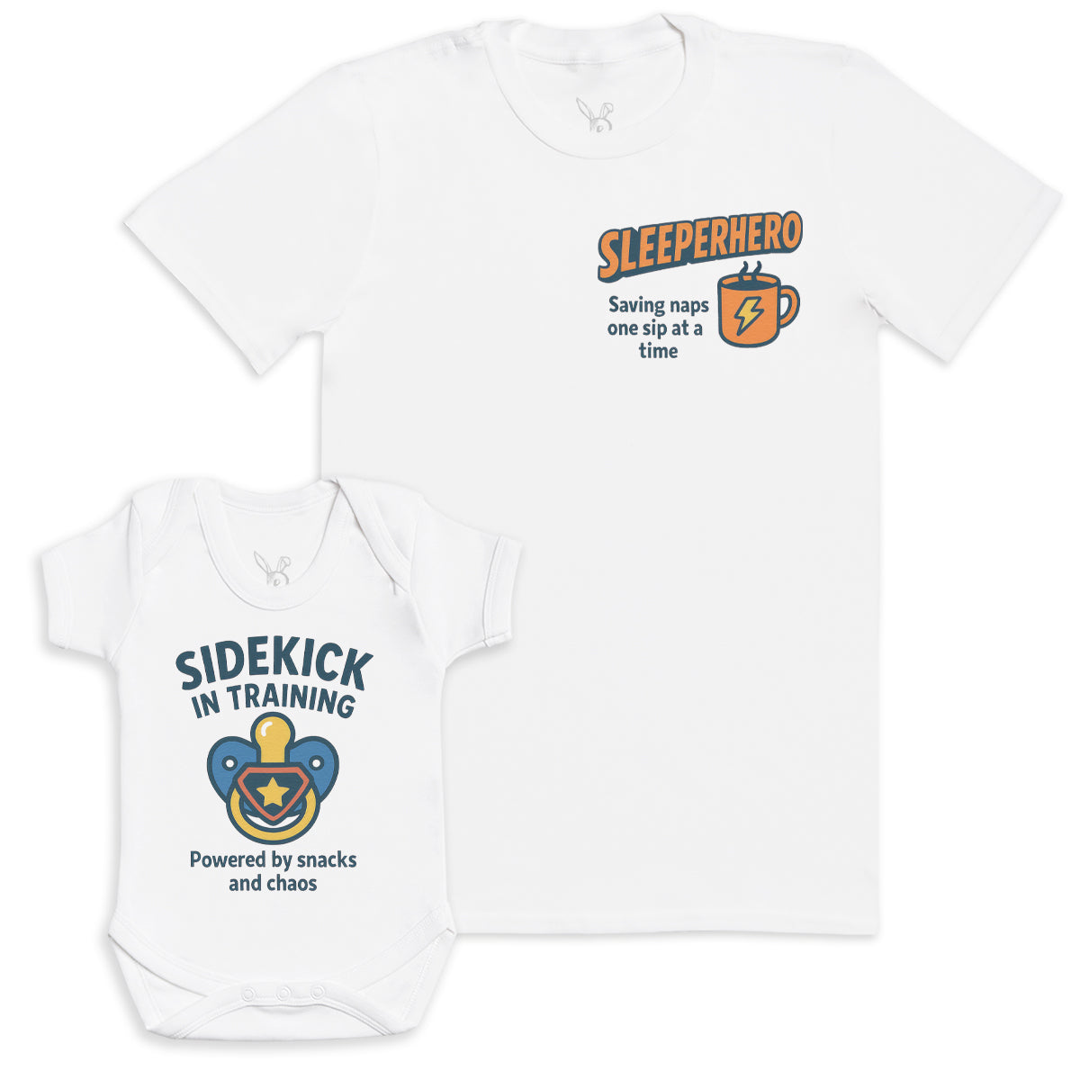 Sidekick In Training - Baby Gift Set - Baby Bodysuit Gift Set