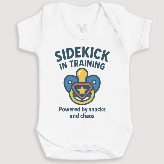 Sidekick In Training - Baby Gift Set - Baby Bodysuit Gift Set