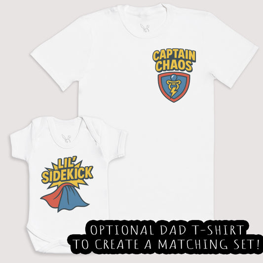 Lil Sidekick - Baby Gift Set - Baby Bodysuit Gift Set