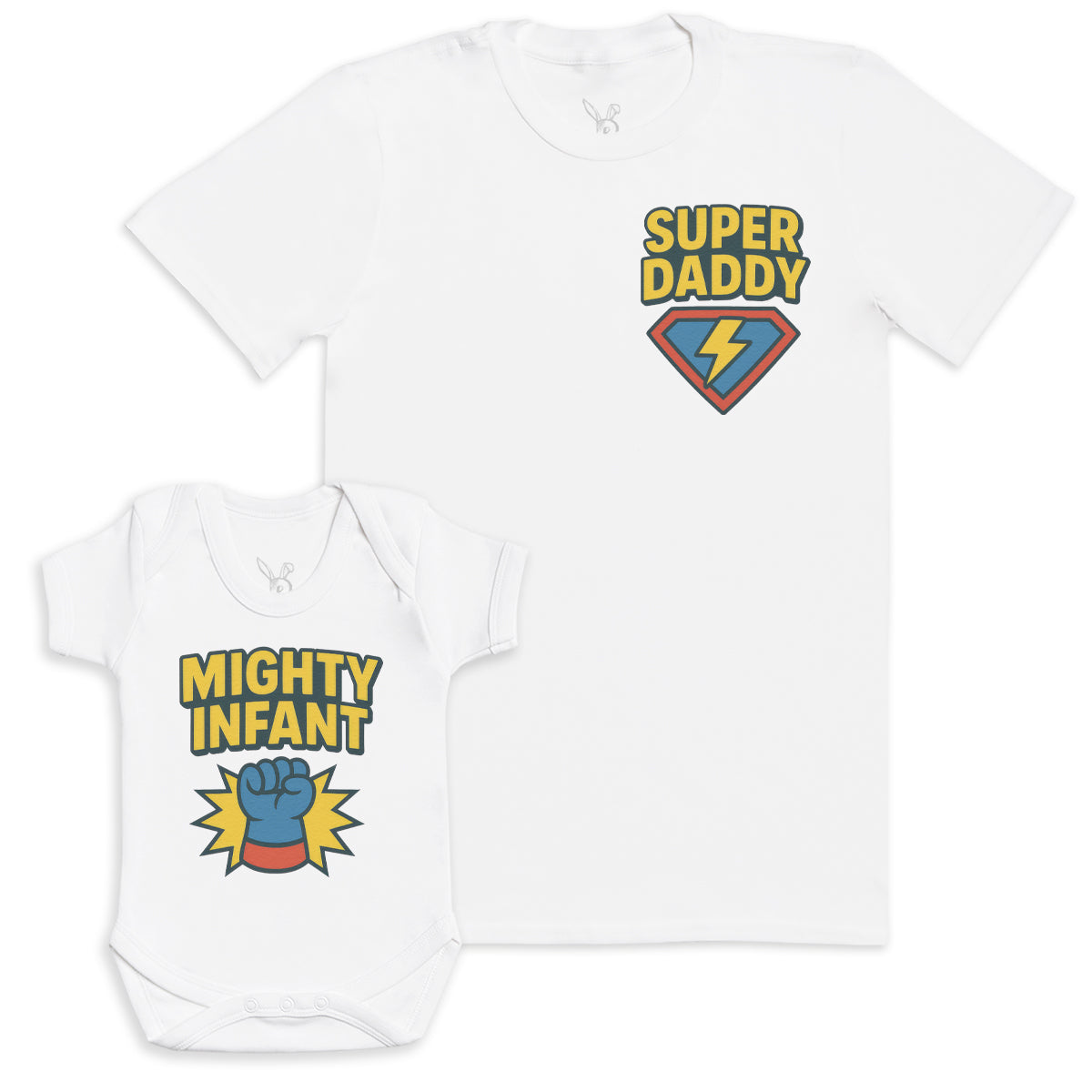 Mighty Infant - Baby Gift Set - Baby Bodysuit Gift Set