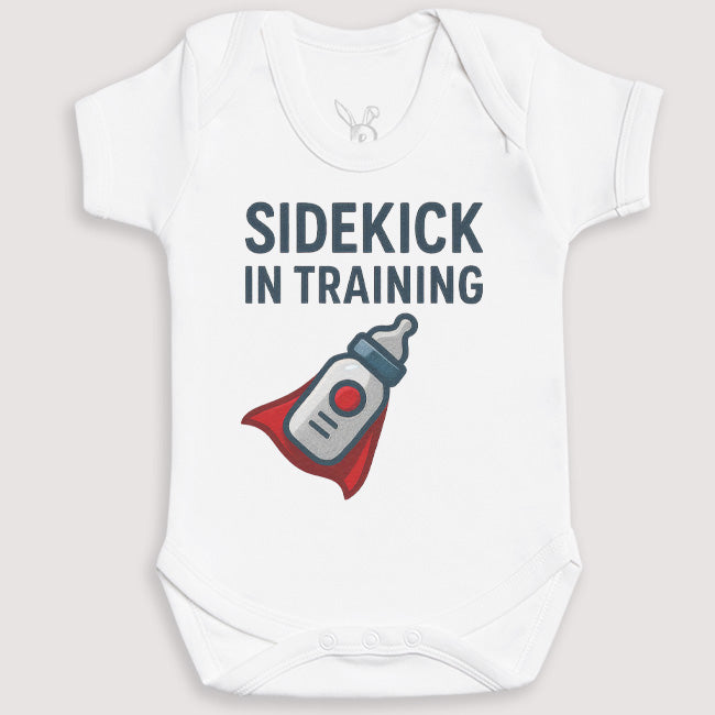 Sidekick In Training - Baby Gift Set - Baby Bodysuit Gift Set