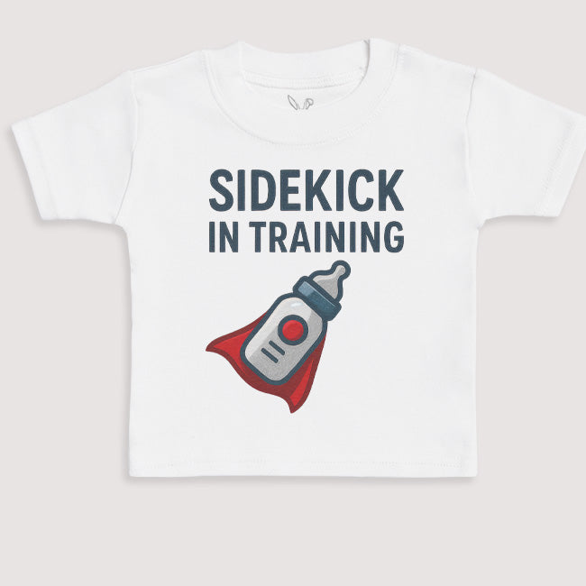 Sidekick In Training - Baby Gift Set - Baby Bodysuit Gift Set