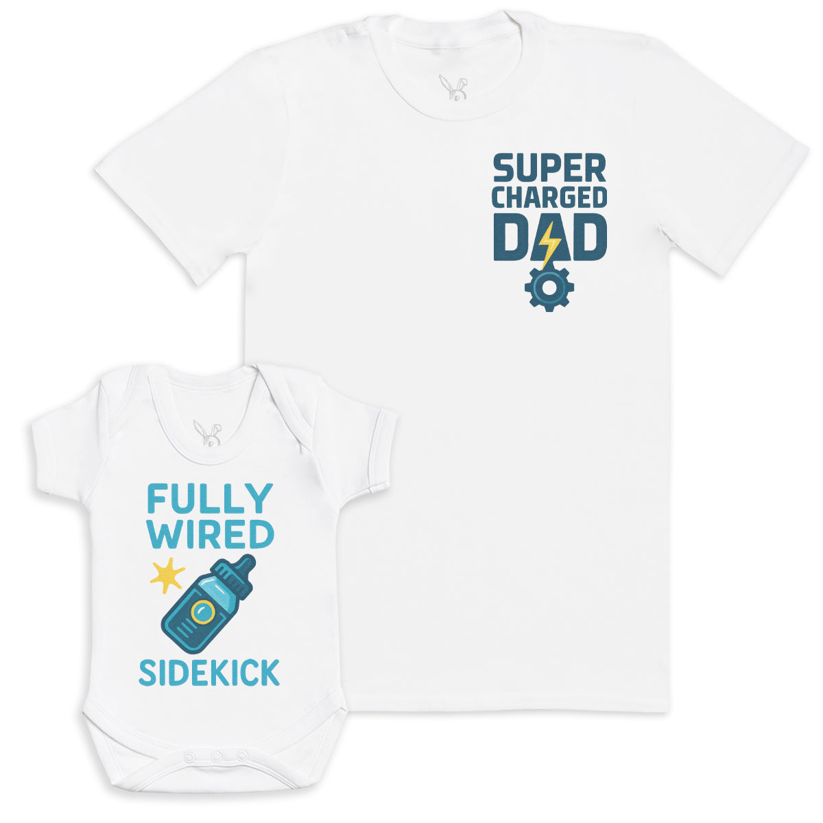 Fully Wired Sidekick - Baby Gift Set - Baby Bodysuit Gift Set