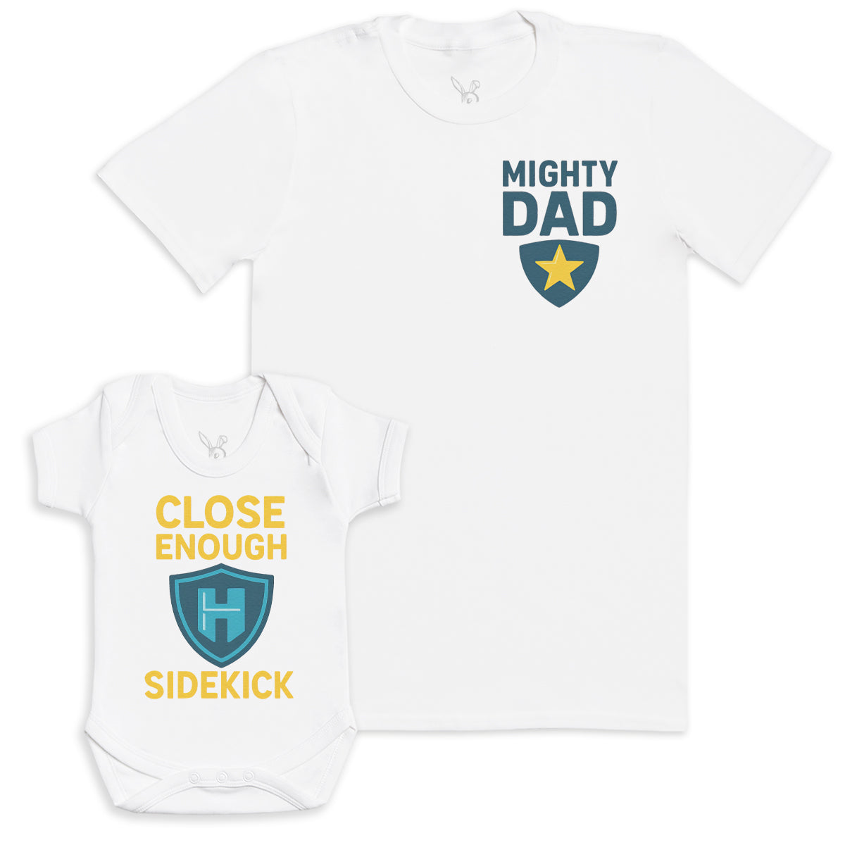 Close Enough Sidekick - Baby Gift Set - Baby Bodysuit Gift Set