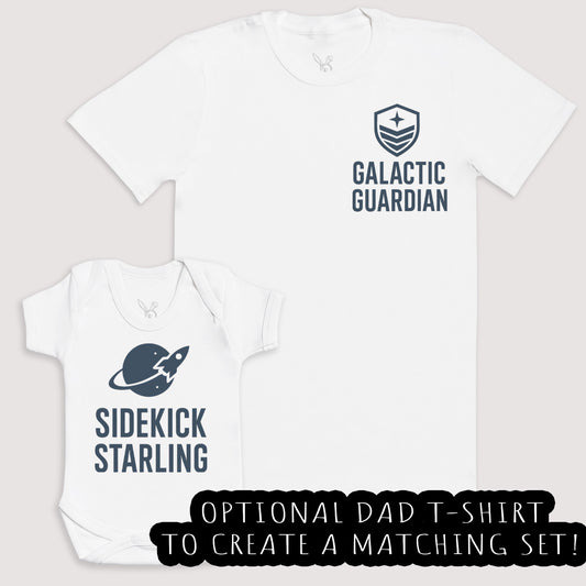 Sidekick Starling - Baby Gift Set - Baby Bodysuit Gift Set