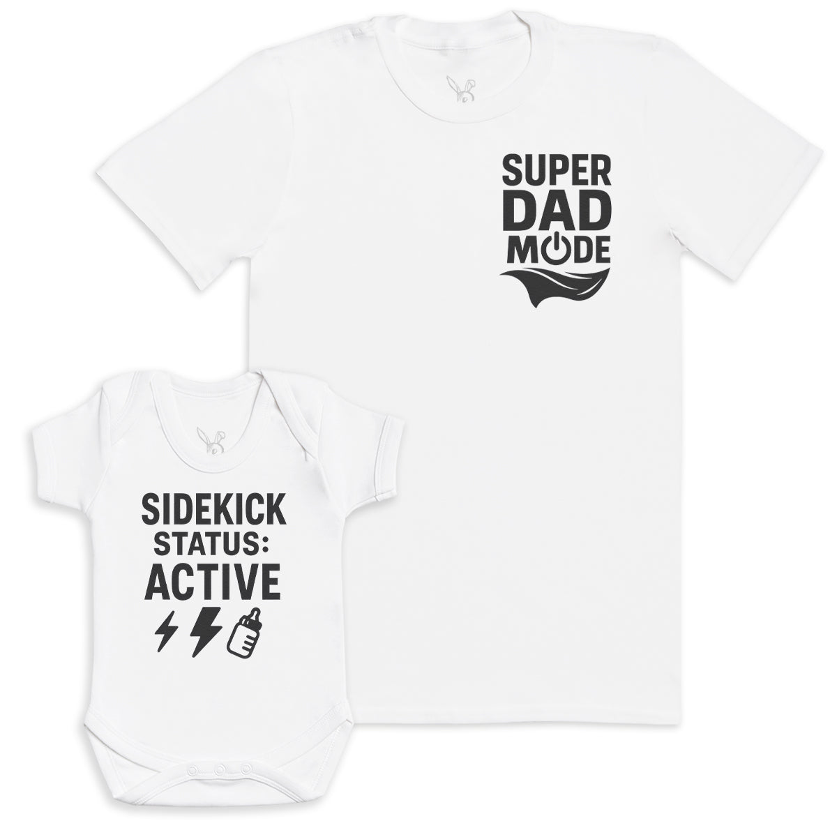 Sidekick Status Active - Baby Gift Set - Baby Bodysuit Gift Set