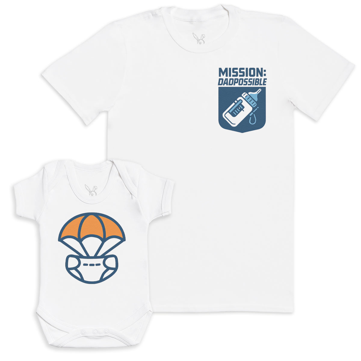 Mission Napossible - Baby Gift Set - Baby Bodysuit Gift Set