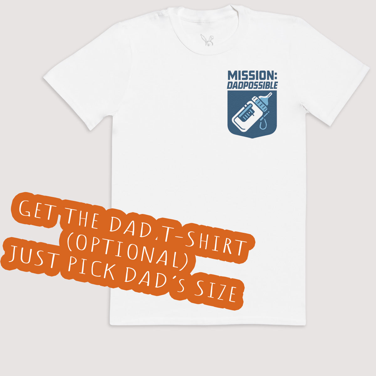 Mission Napossible - Baby Gift Set - Baby Bodysuit Gift Set