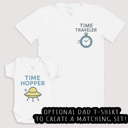 Time Hopper - Baby Gift Set - Baby Bodysuit Gift Set