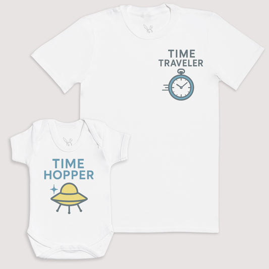 Time Hopper - Baby Gift Set - Baby Bodysuit Gift Set
