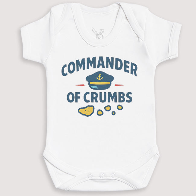Commander of Crumbs - Baby Gift Set - Baby Bodysuit Gift Set