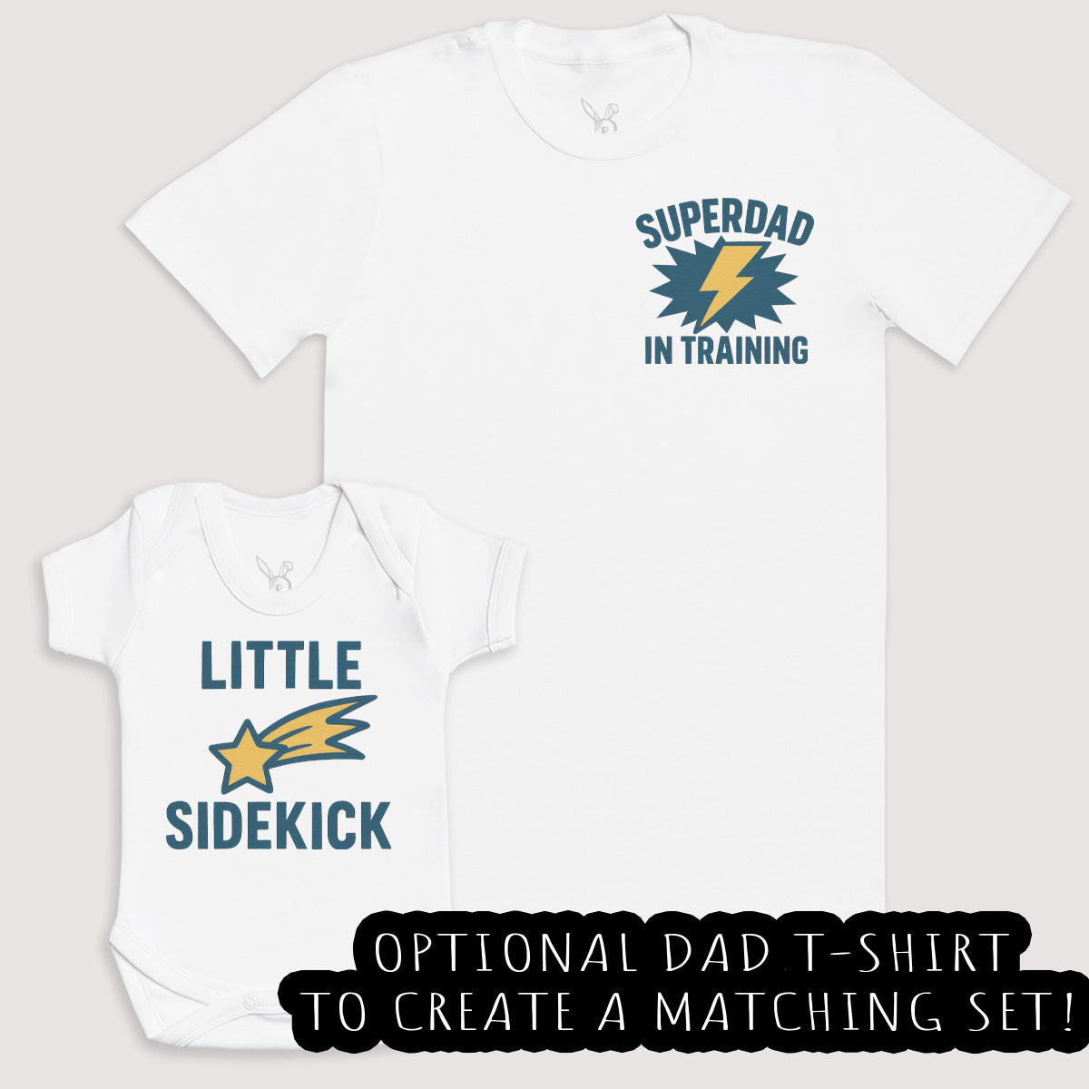 Little Sidekick - Baby Gift Set - Baby Bodysuit Gift Set