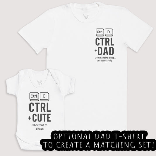 CTRL CUTE - Baby Gift Set - Baby Bodysuit Gift Set
