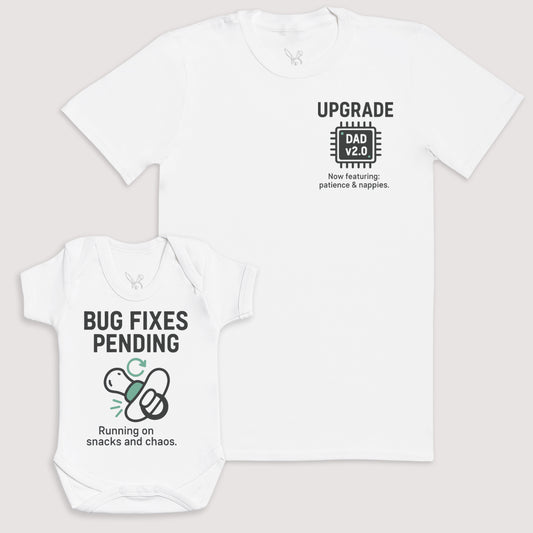 Bug Fixes Pending - Baby Gift Set - Baby Bodysuit Gift Set