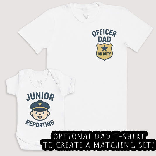 Junior Reporting - Baby Gift Set - Baby Bodysuit Gift Set