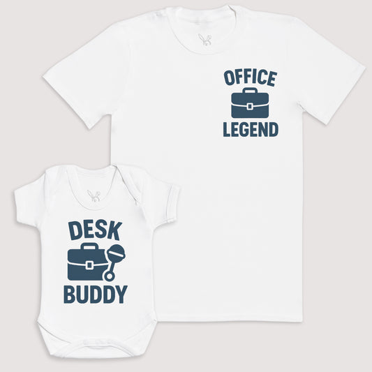 Desk Buddy - Baby Gift Set - Baby Bodysuit Gift Set
