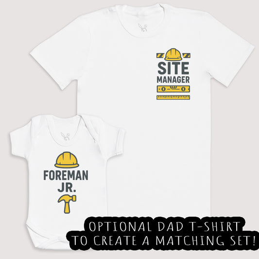 Foreman JR - Baby Gift Set - Baby Bodysuit Gift Set