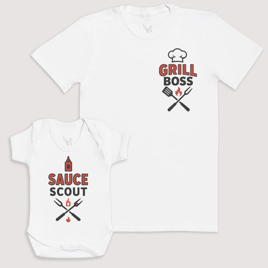 Sauce Scout - Baby Gift Set - Baby Bodysuit Gift Set
