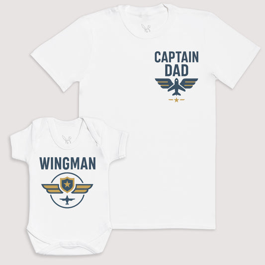 Wingman - Baby Gift Set - Baby Bodysuit Gift Set
