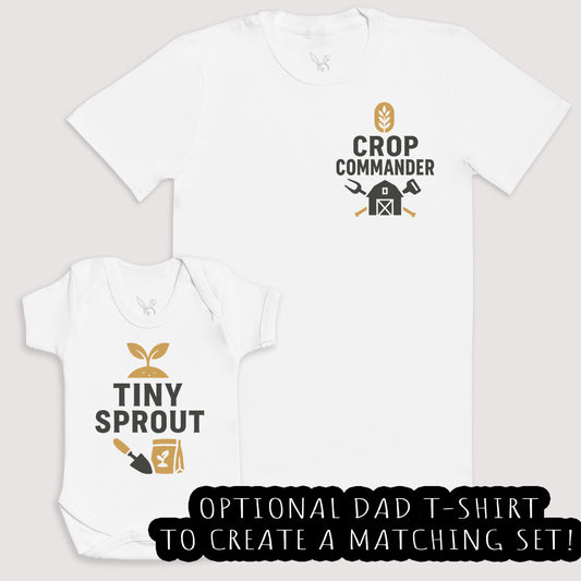 Tiny Sprout - Baby Gift Set - Baby Bodysuit Gift Set