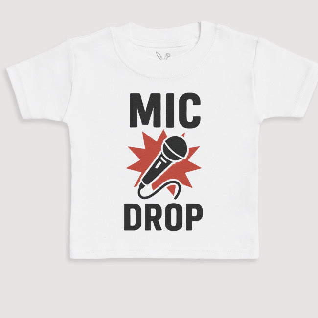 Mic Drop - Baby Gift Set - Baby Bodysuit Gift Set