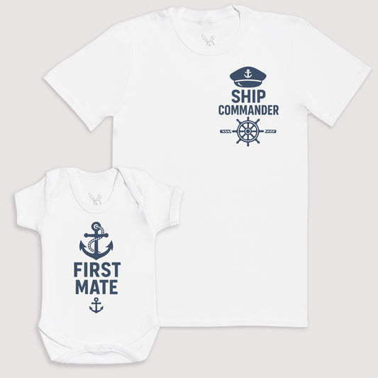 First Mate - Baby Gift Set - Baby Bodysuit Gift Set