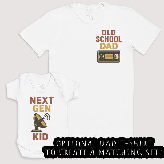 Next Gen Kid - Baby Gift Set - Baby Bodysuit Gift Set