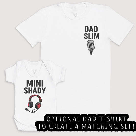 Mini Shady - Baby Gift Set - Baby Bodysuit Gift Set