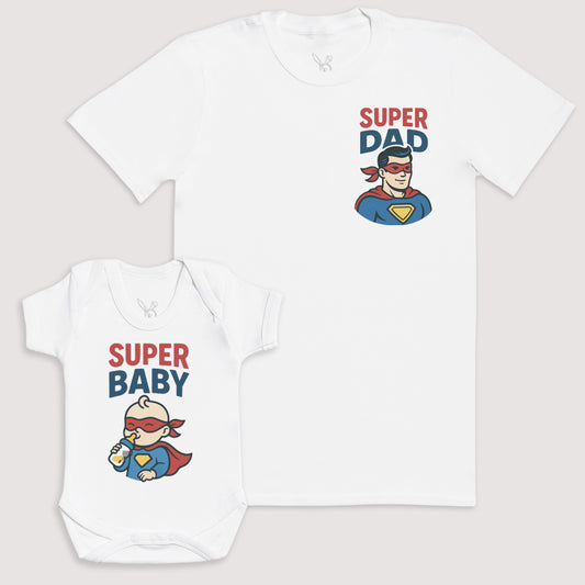 Super Baby - Baby Gift Set - Baby Bodysuit Gift Set