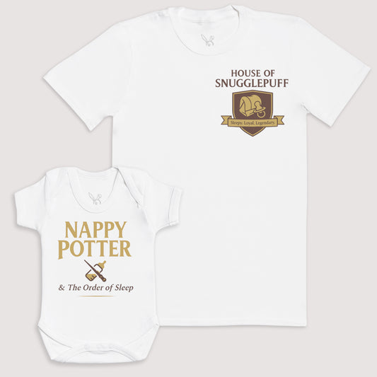 Nappy Potter - Baby Gift Set - Baby Bodysuit Gift Set