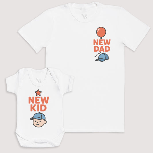 New Kid - Baby Gift Set - Baby Bodysuit Gift Set