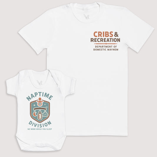 Nap Time Division - Baby Gift Set - Baby Bodysuit Gift Set