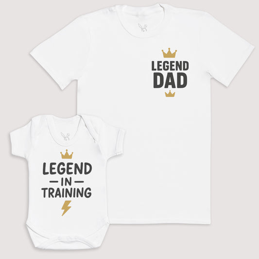 Legend In Training - Baby Gift Set - Baby Bodysuit Gift Set