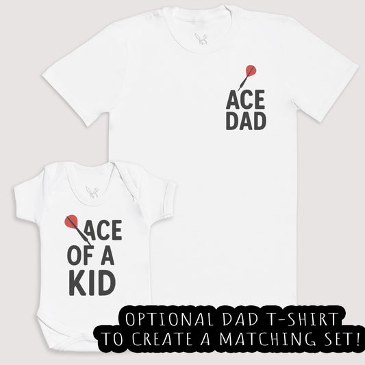 Ace Of A Kid - Baby Gift Set - Baby Bodysuit Gift Set