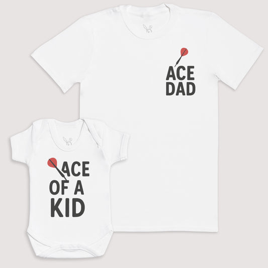 Ace Of A Kid - Baby Gift Set - Baby Bodysuit Gift Set