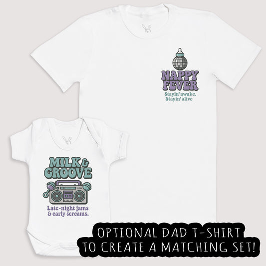 Milk And Groove - Baby Gift Set - Baby Bodysuit Gift Set