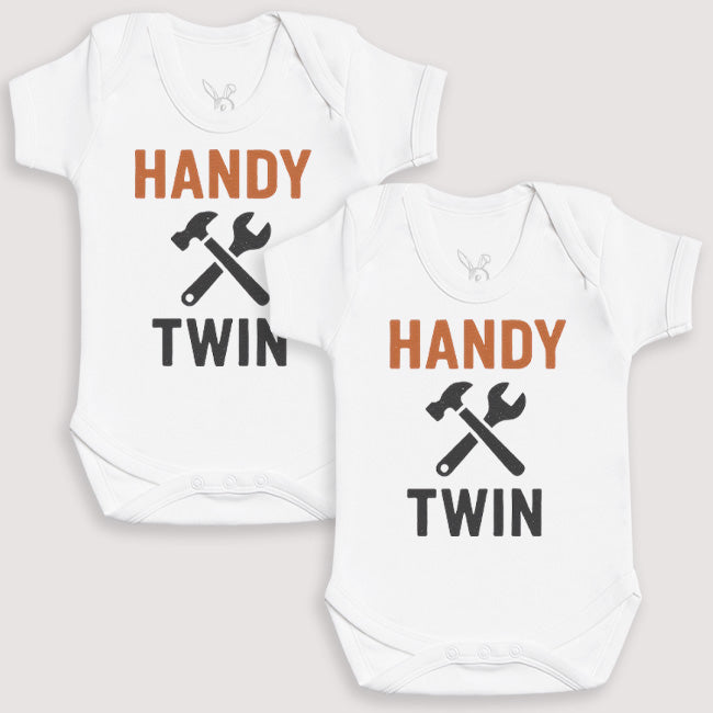 Handy Twins - Baby Gift Set - Baby Bodysuit Gift Set