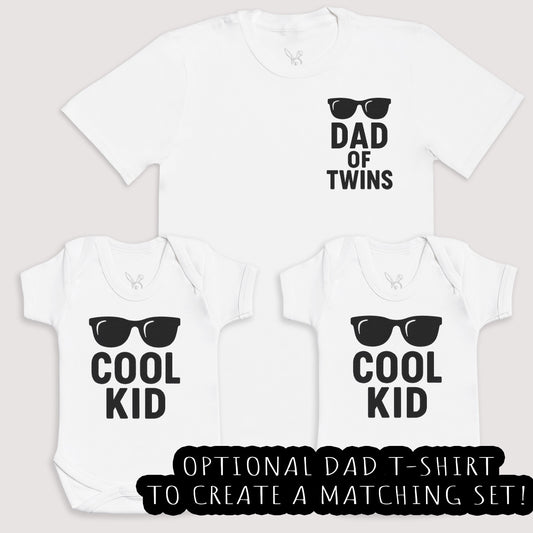 Cool kids - Baby Gift Set - Baby Bodysuit Gift Set