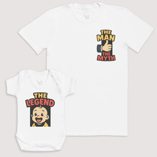 The Legend - Baby Gift Set - Baby Bodysuit Gift Set