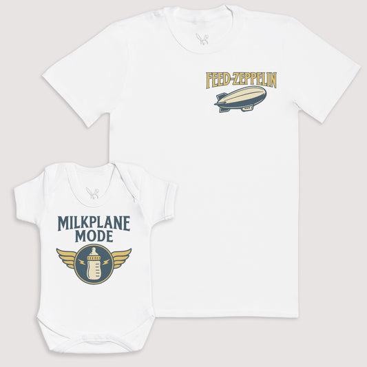 Milkplane Mode - Baby Gift Set - Baby Bodysuit Gift Set