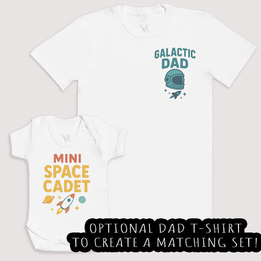 Mini Space Cadet - Baby Gift Set - Baby Bodysuit Gift Set