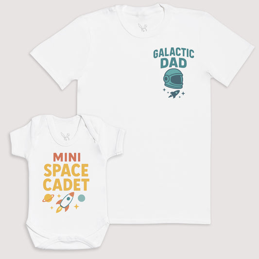 Mini Space Cadet - Baby Gift Set - Baby Bodysuit Gift Set