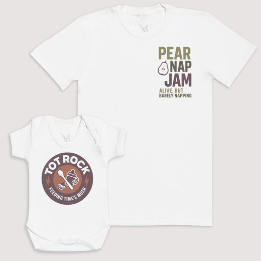 Tot Rock - Baby Gift Set - Baby Bodysuit Gift Set