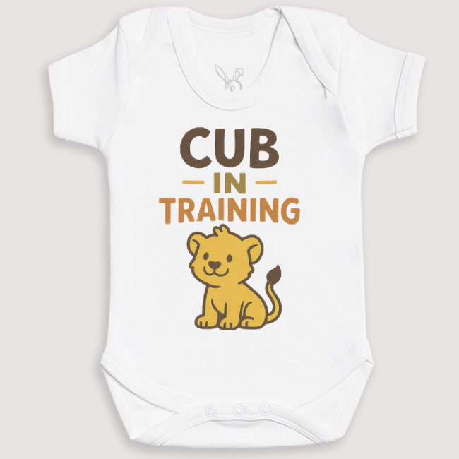 Cub In Training - Baby Gift Set - Baby Bodysuit Gift Set