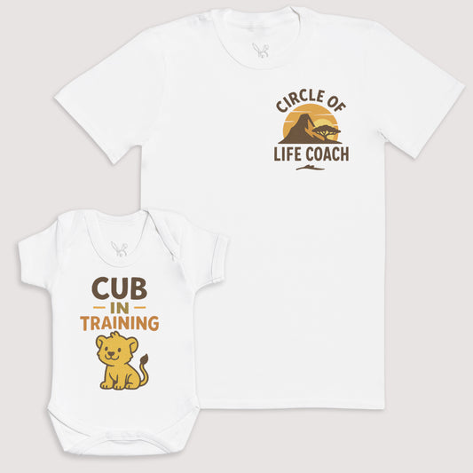 Cub In Training - Baby Gift Set - Baby Bodysuit Gift Set