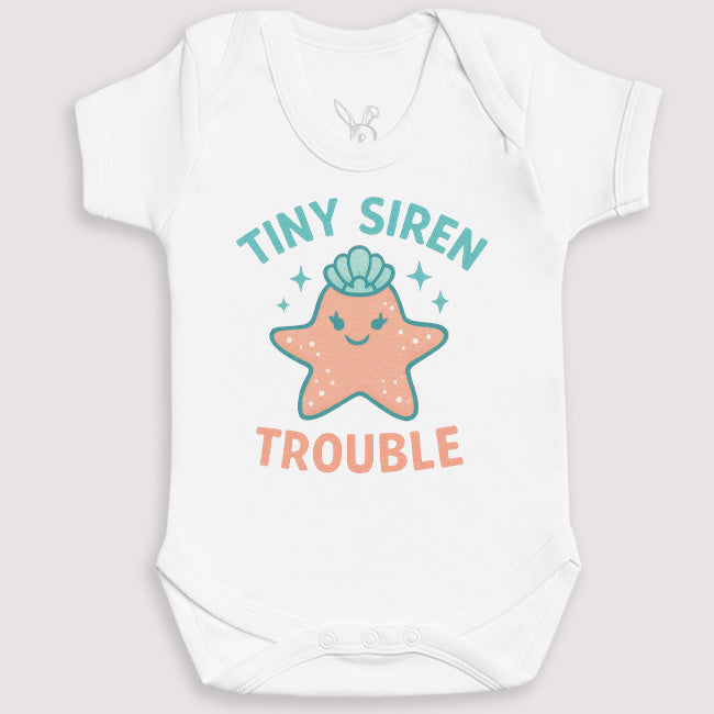 Tiny Siren Trouble - Baby Gift Set - Baby Bodysuit Gift Set
