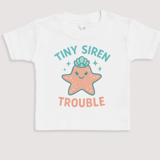 Tiny Siren Trouble - Baby Gift Set - Baby Bodysuit Gift Set