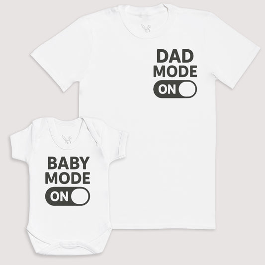 Baby Mode On - Baby Gift Set - Baby Bodysuit Gift Set