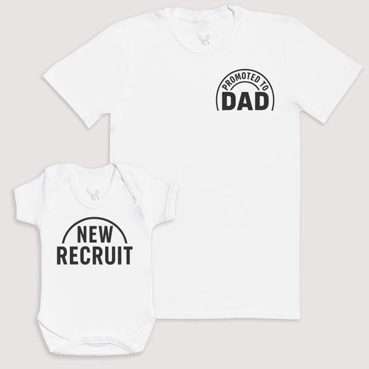 New Recruit - Baby Gift Set - Baby Bodysuit Gift Set